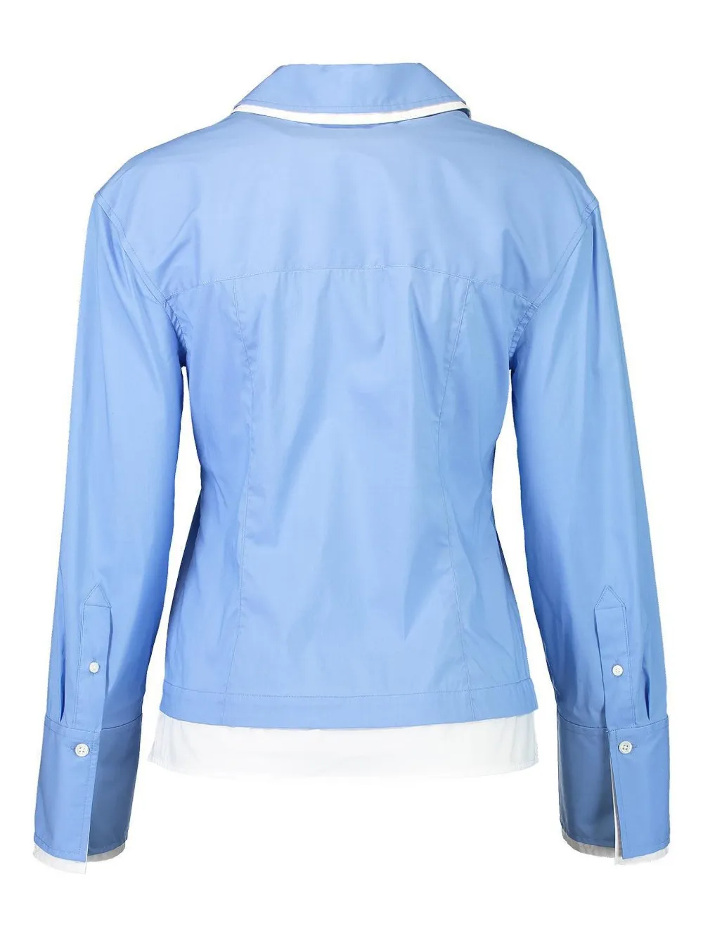 Veronica Beard Bonnie blouse met kraag Blauw