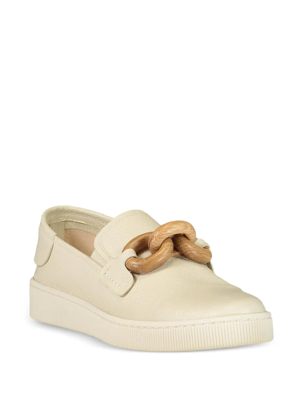Pedro Garcia detail loafers - Beige