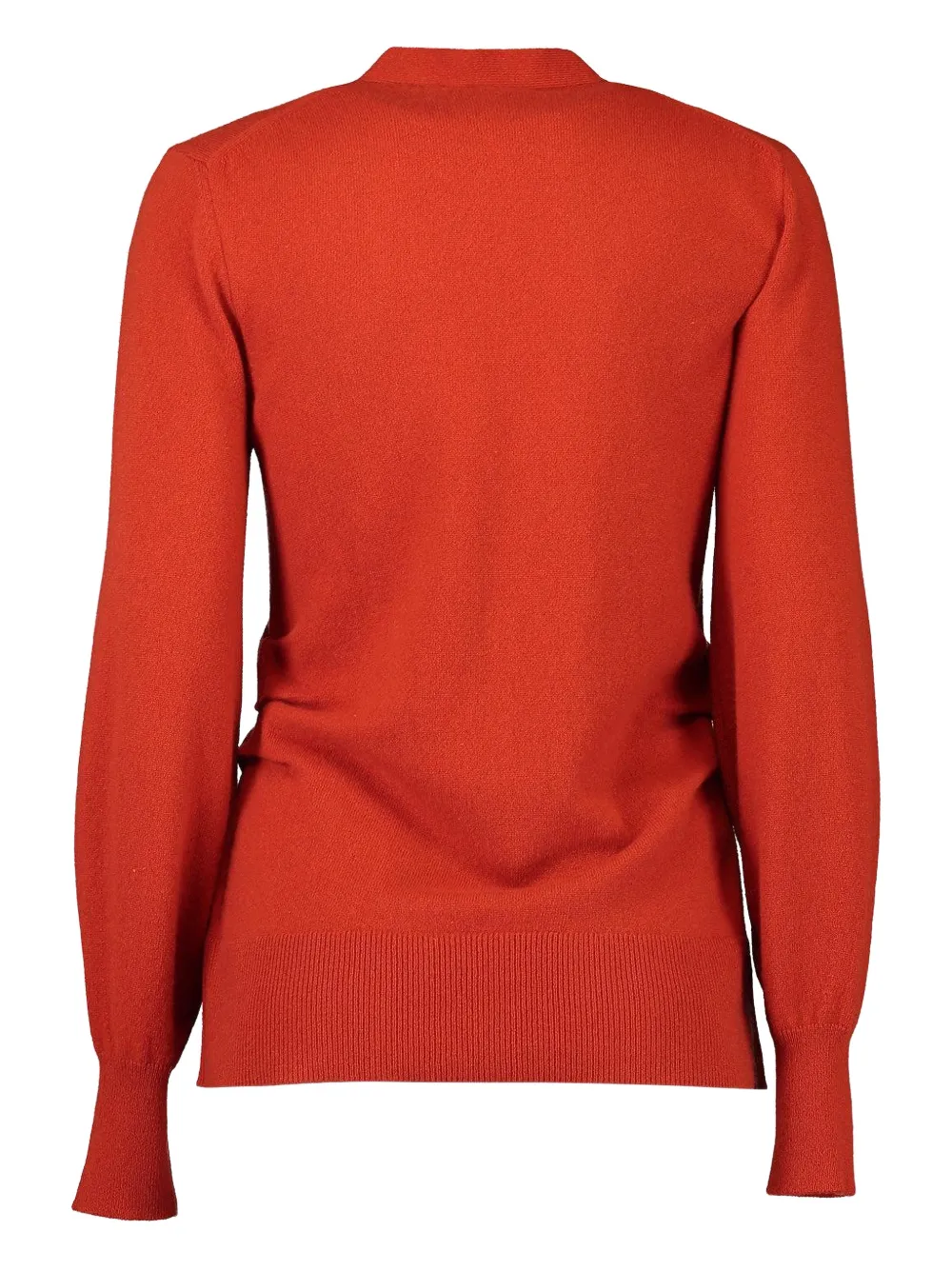 Veronica Beard Lamotte vest met knopen en V-hals Rood