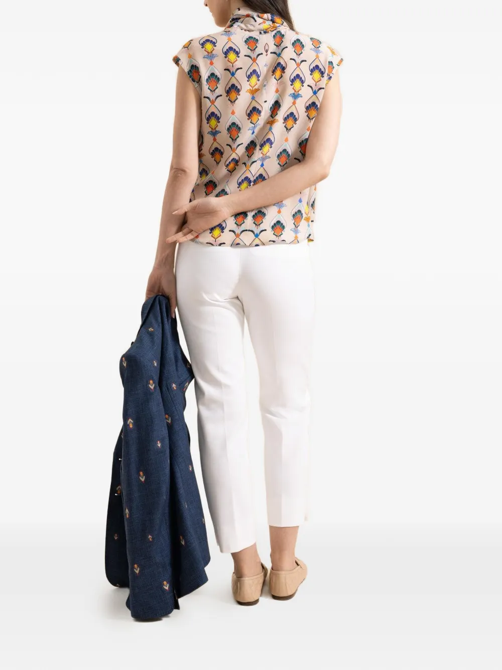Tab-Front Trousers