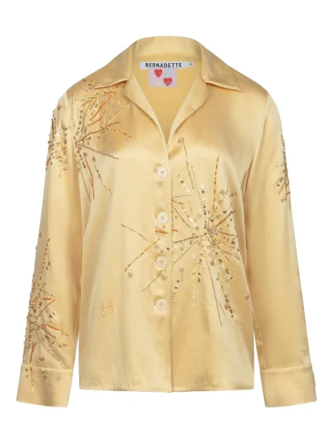 Bernadette sparkle sequin blouse