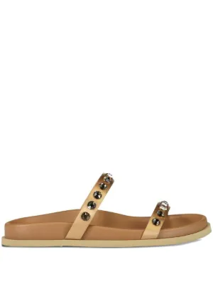 Casadei ダブルバックル サンダル | ニュートラル | FARFETCH JP