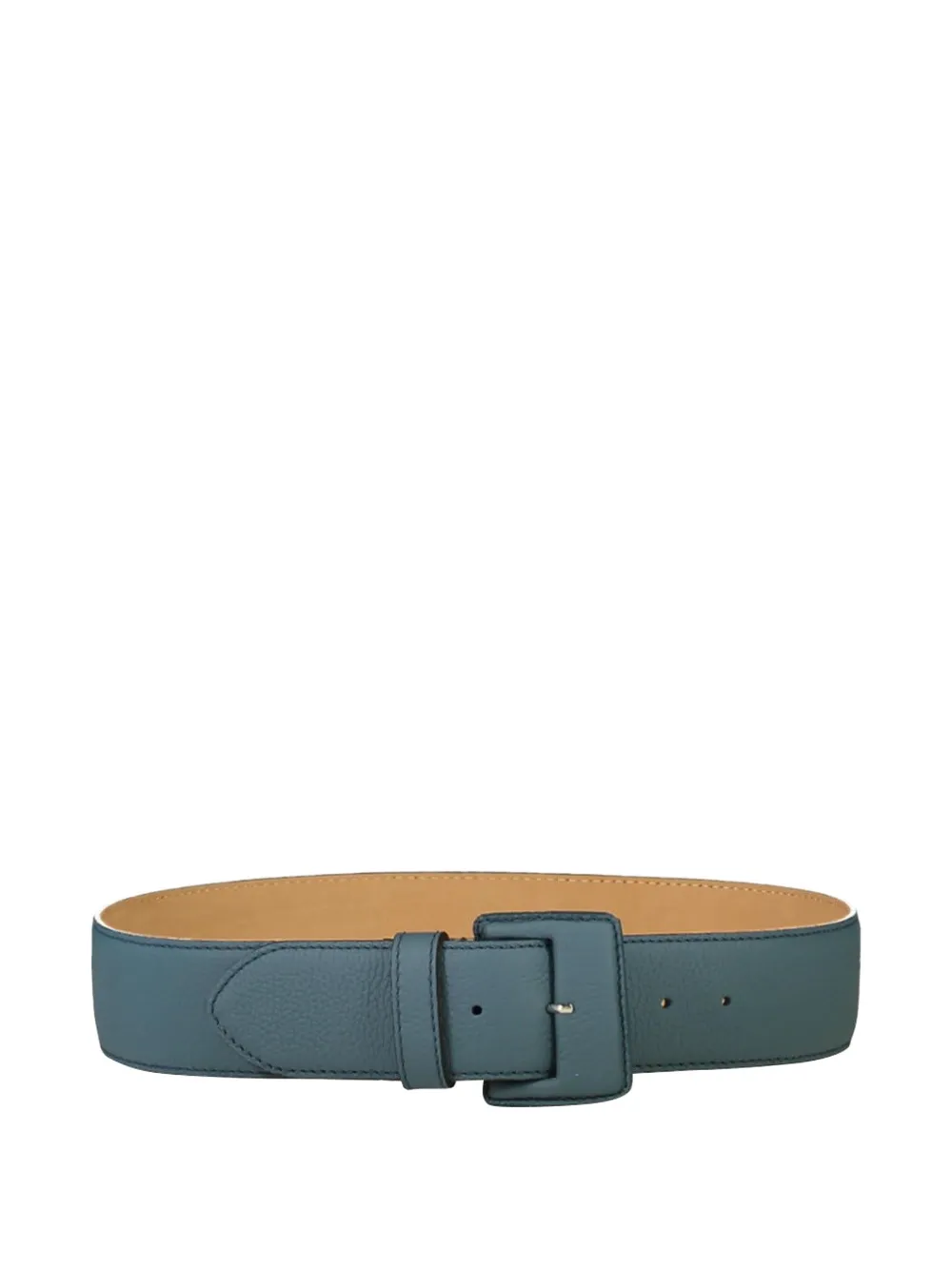 Odeeh wide buckle belt - Blu