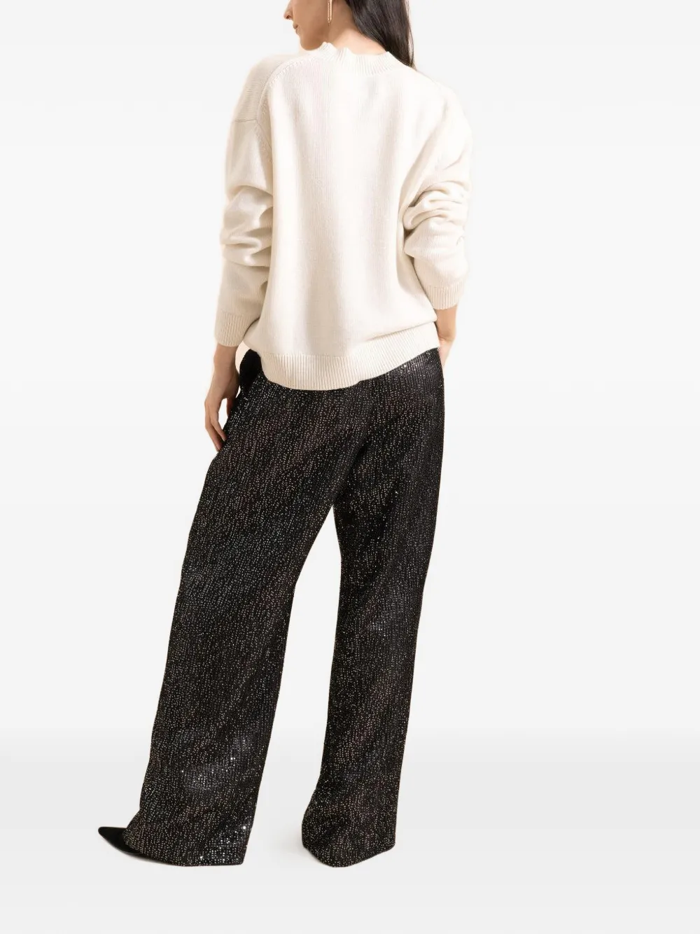  Twp Sulli Sequined Trousers - Black 