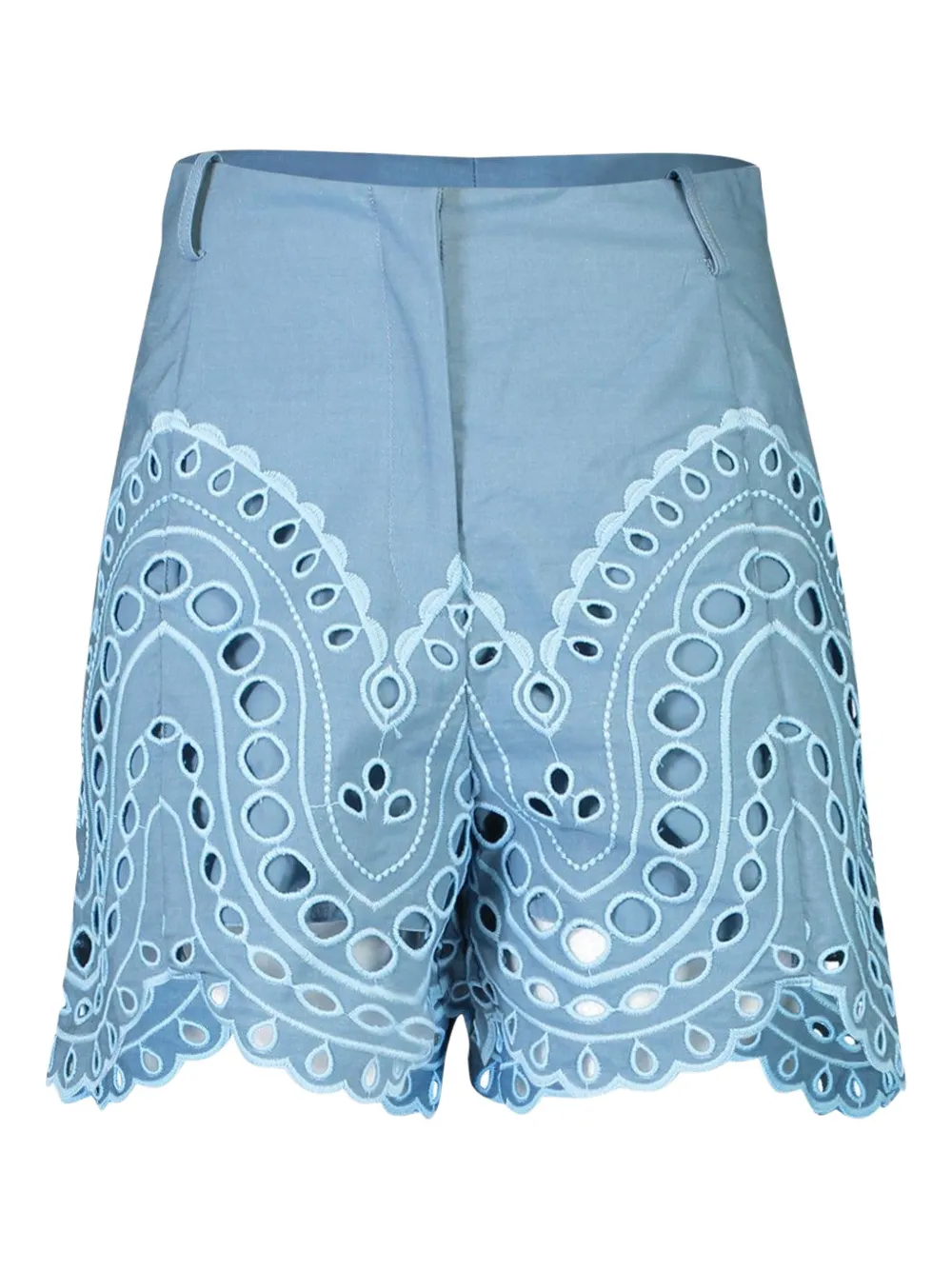 Charo Ruiz Ibiza Dune cut-out shorts - Blu