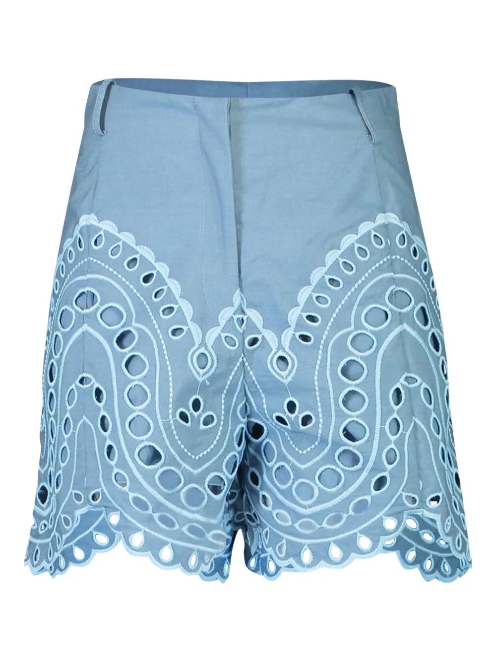 Charo Ruiz Ibiza Dune cut-out shorts - Blu