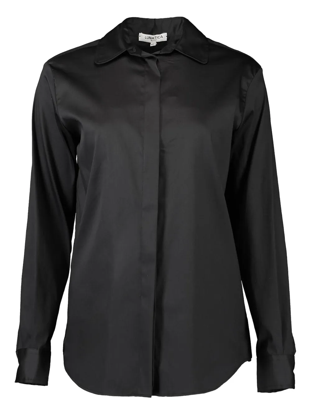 Lunatica Milano long-sleeve shirt - Black