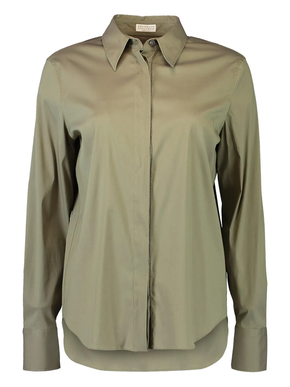 Brunello Cucinelli long-sleeve shirt - Green