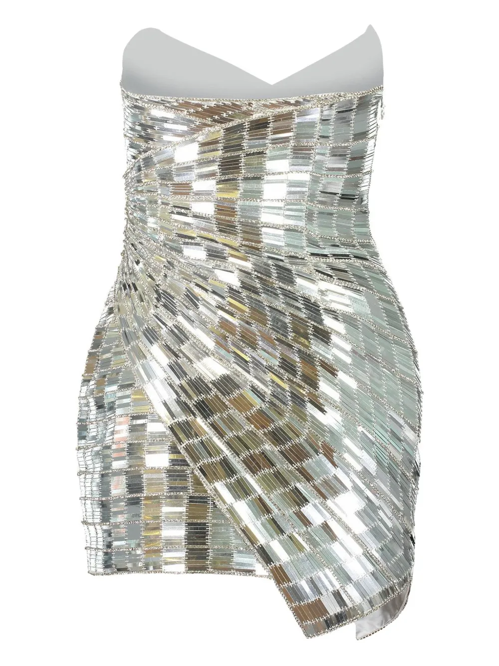 Retrofete Aura embellished dress - Zilver