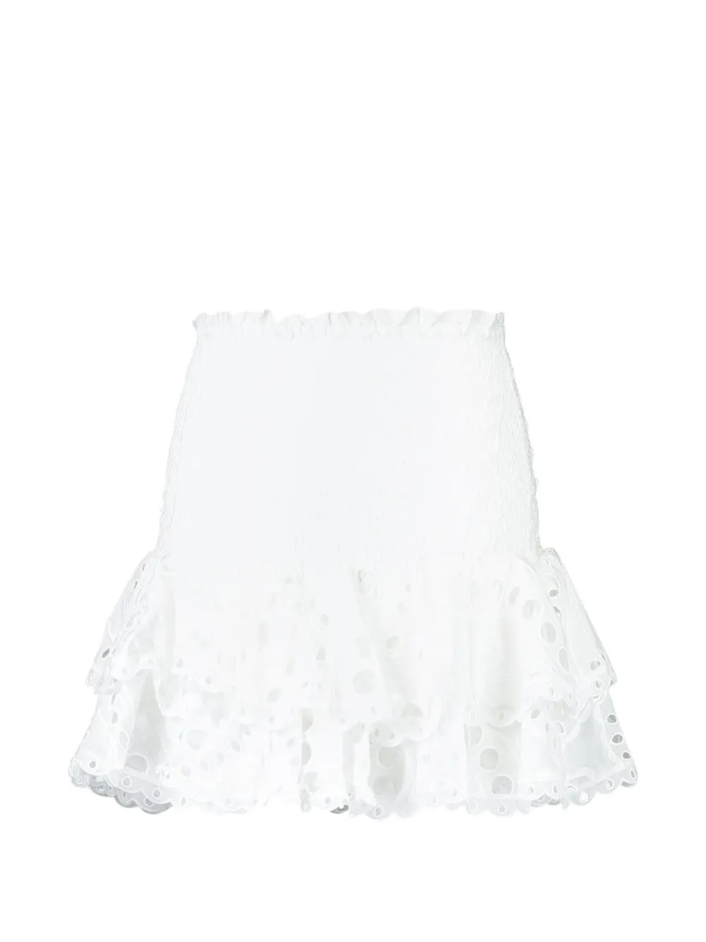 Charo Ruiz Ibiza Nerissa mini-rok Wit