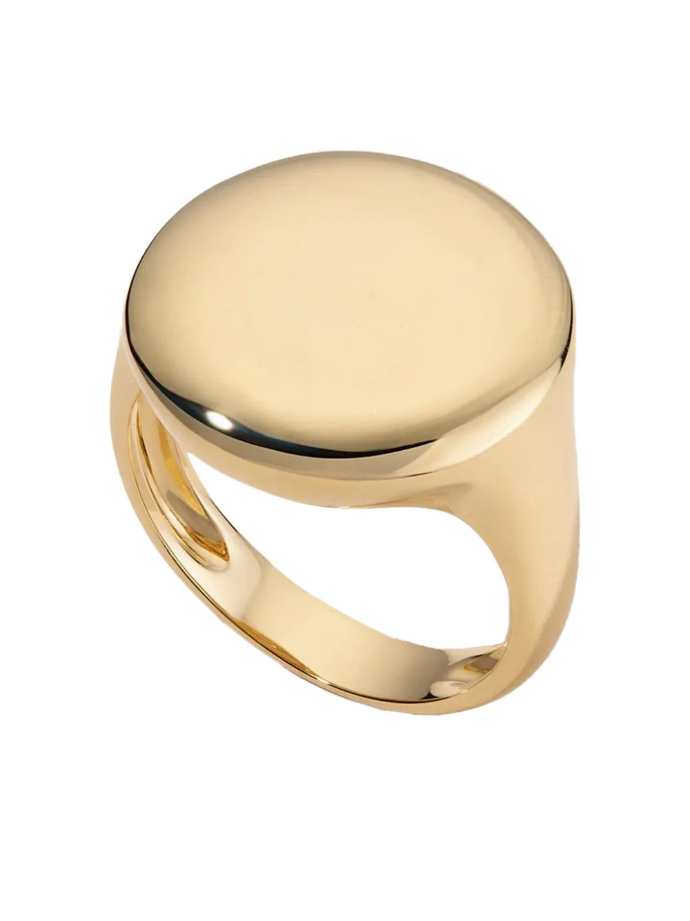DEVON WOODHILL Halo signet ring - Oro