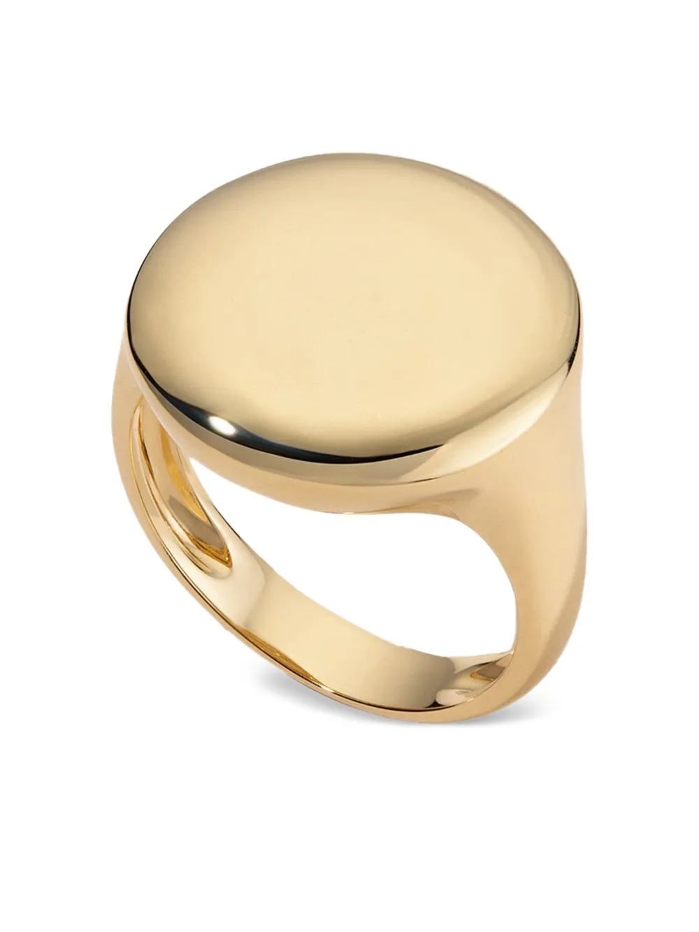 DEVON WOODHILL Halo signet ring - Oro