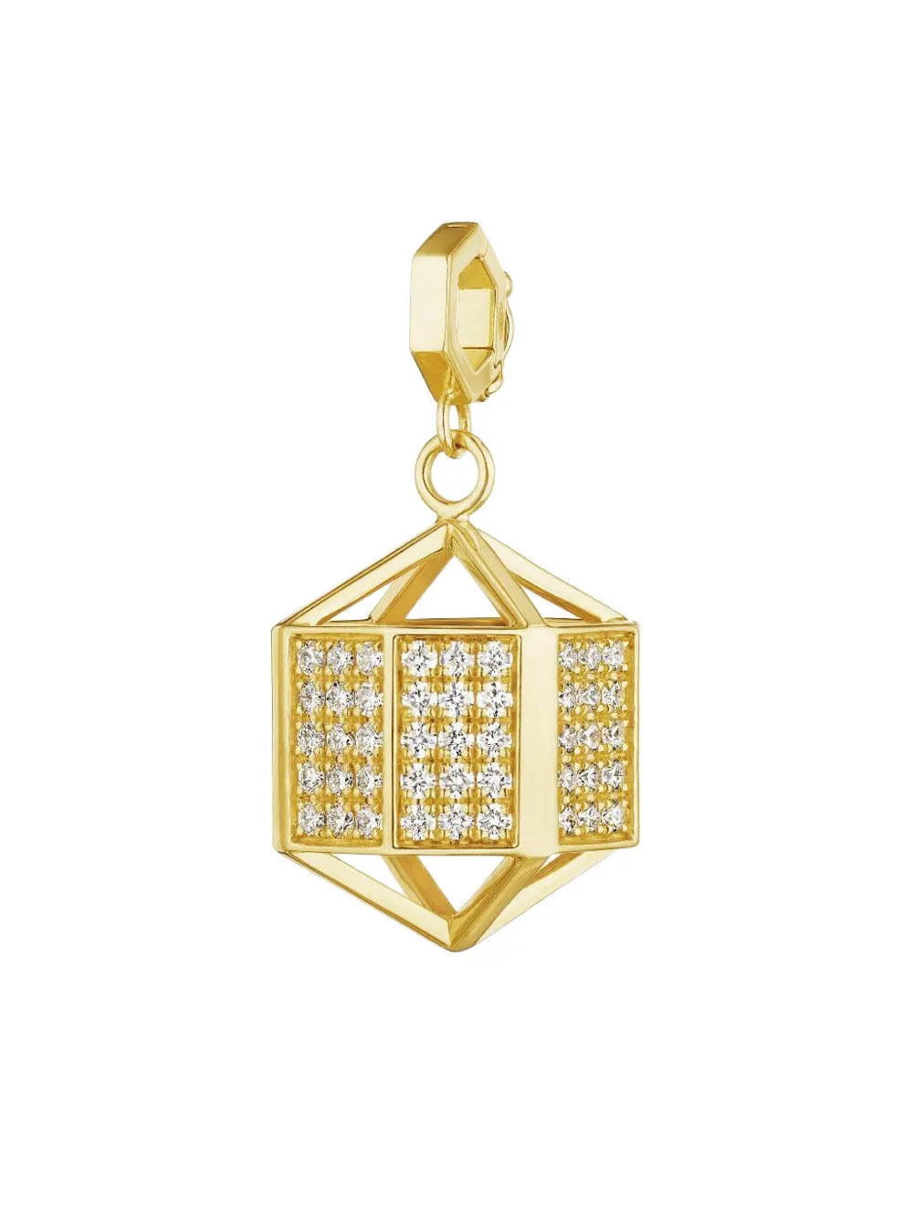 Cadar B Home diamond pendant - Oro