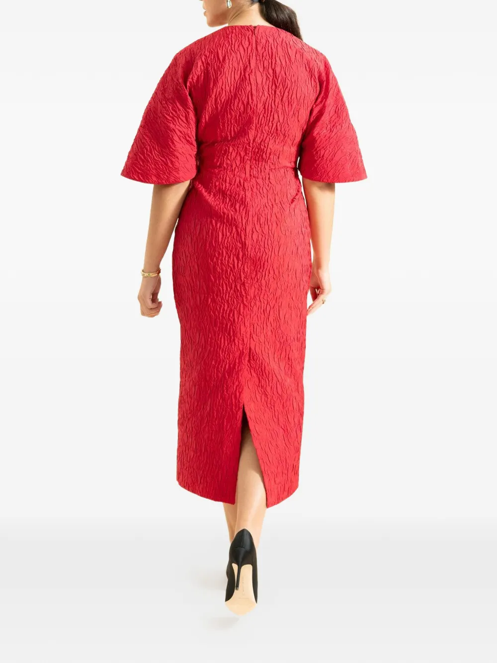  Roksanda Falah Textured Midi Dress 