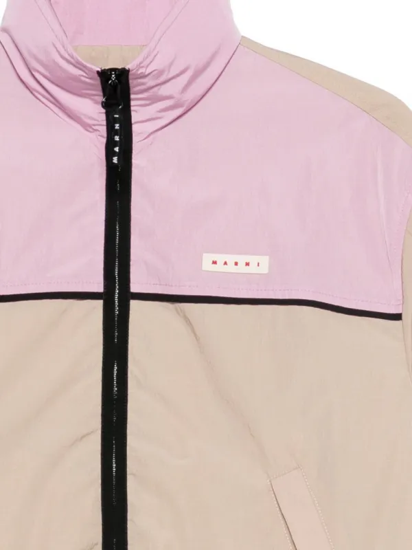 Marni カラーブロック ジップ ジャケット | ニュートラル | FARFETCH JP Marni カラーブロック ジップ ジャケット | ニュートラル | FARFETCH JP
