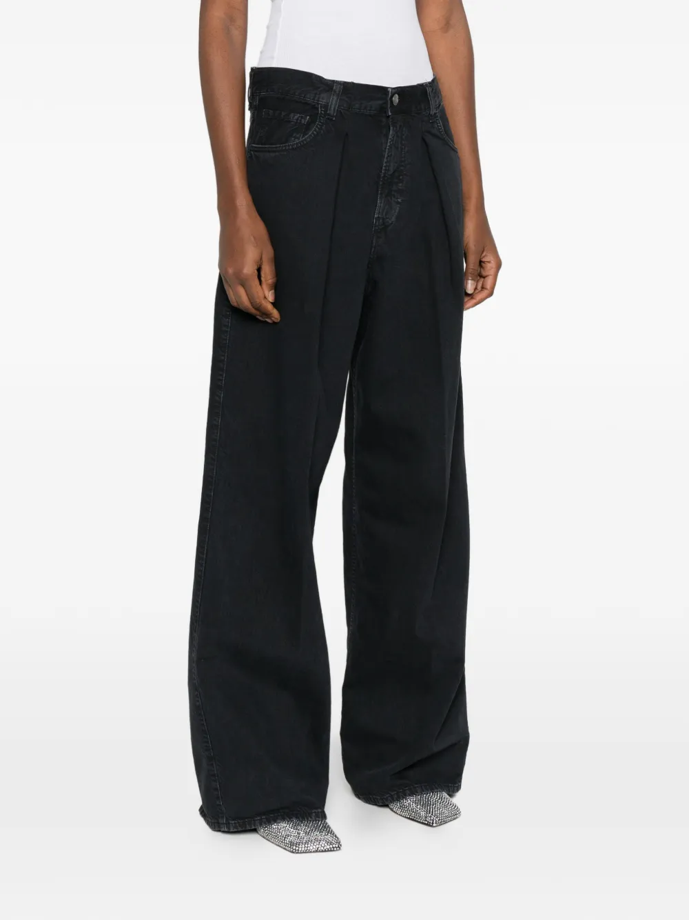  Haikure Five-pockets Jeans - Black 