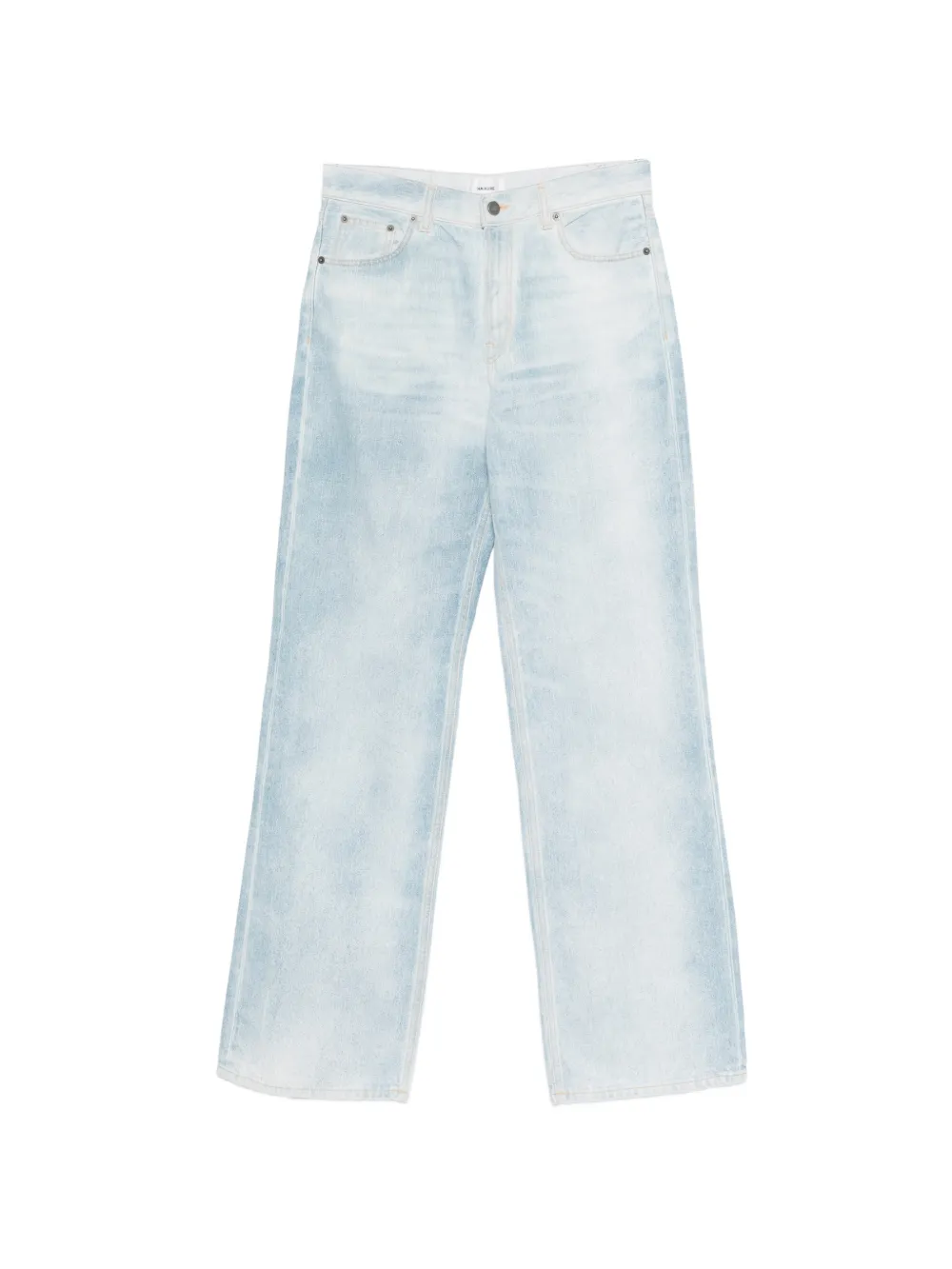 Haikure five-pocket belt-loop jeans - Blu