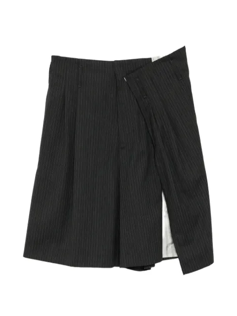 Moohong rotated panel shorts