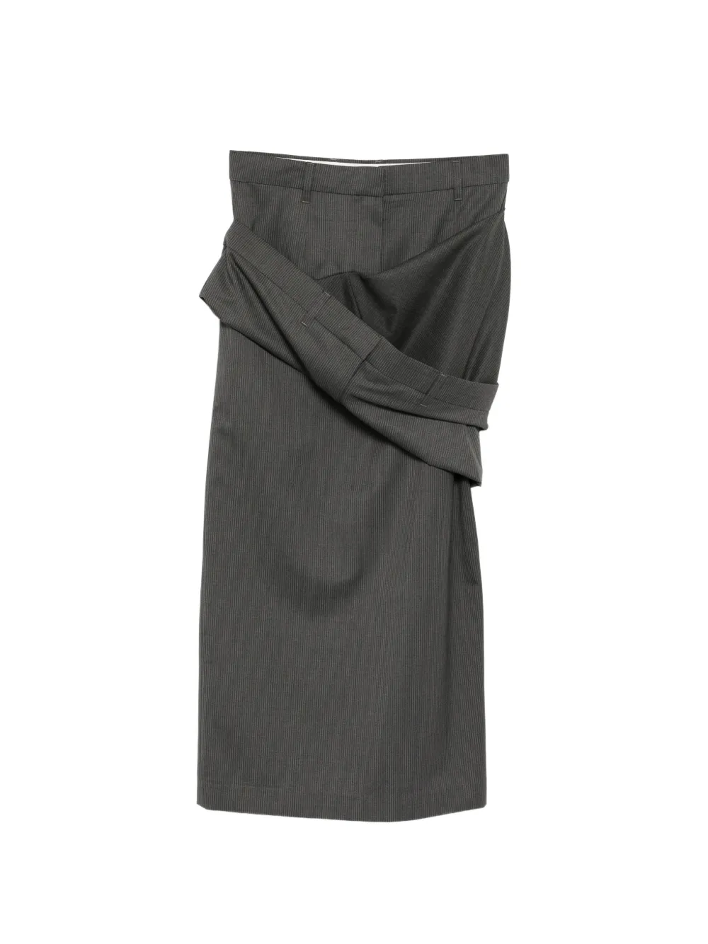 Moohong layered midi skirt - Grigio