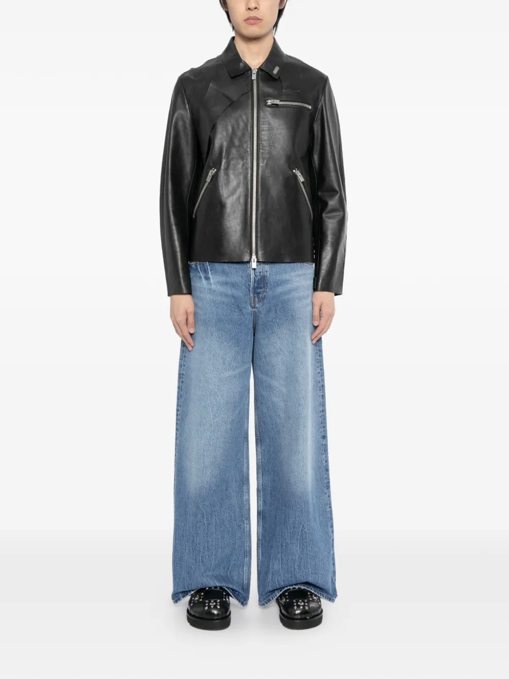 Alexander Wang Surge wide-leg jeans - Blauw