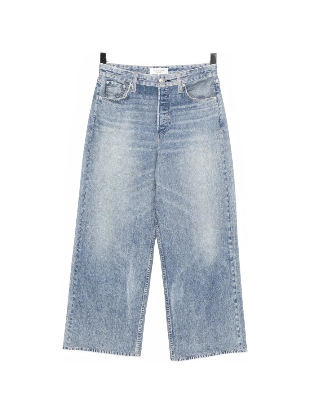 Rag & Bone Miramar Wide-leg Pants In Blue