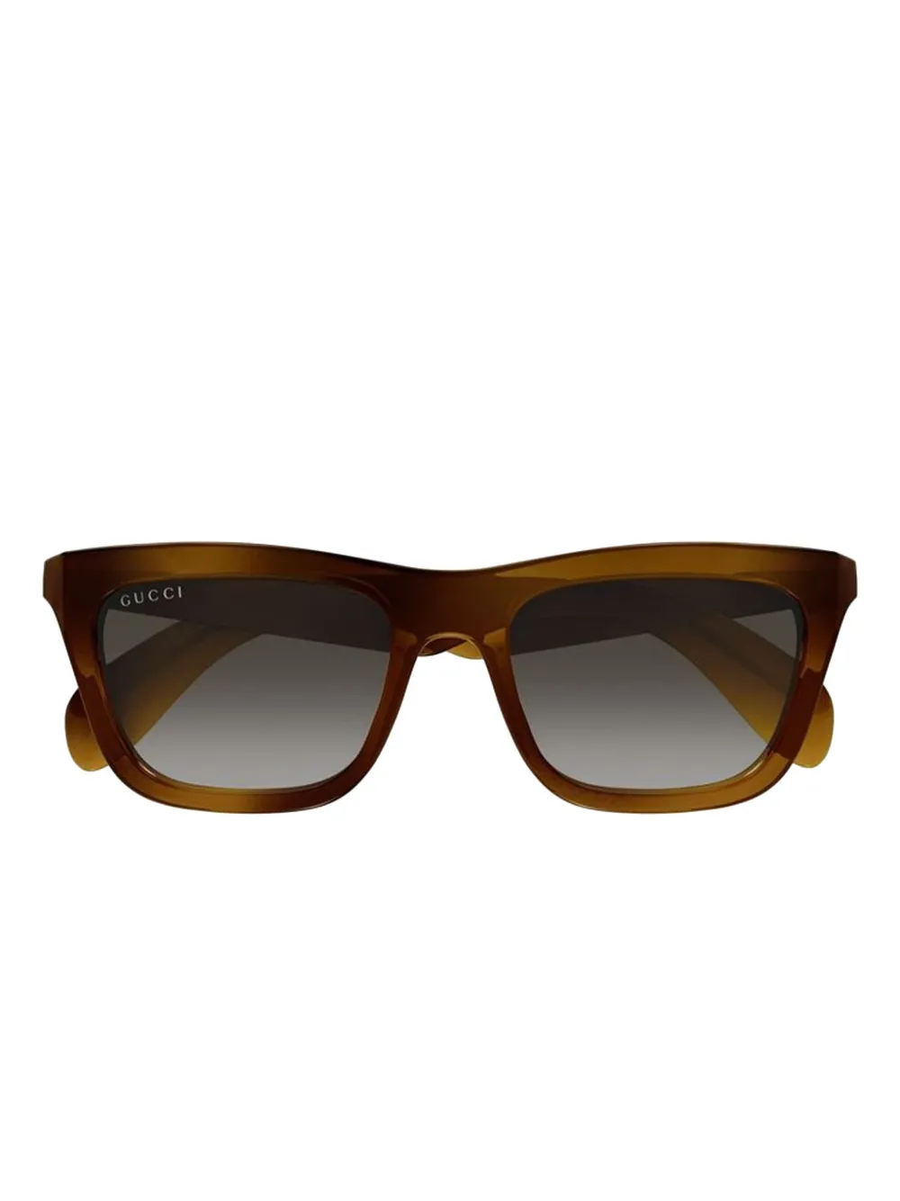 Gucci Eyewear square-frame sunglasses - Marrone