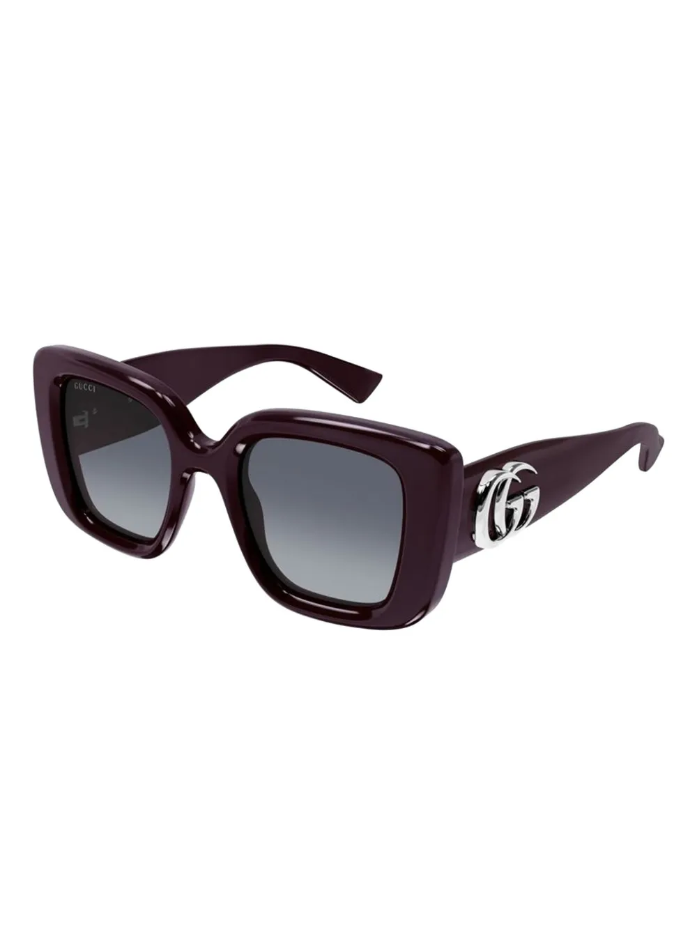 Gucci Eyewear butterfly-frame logo-detail sunglasses - Paars