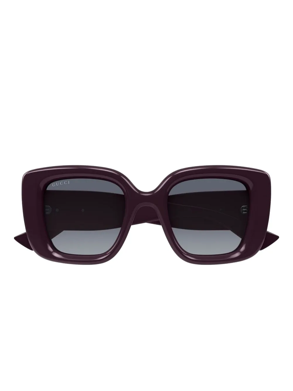 Gucci Eyewear butterfly-frame logo-detail sunglasses - Viola