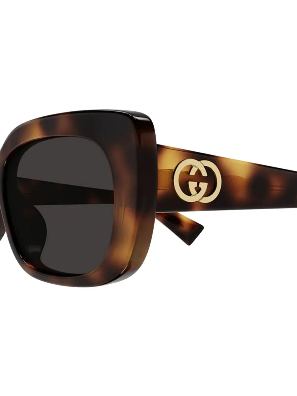 Gucci Zonnebril met GG-logo Bruin