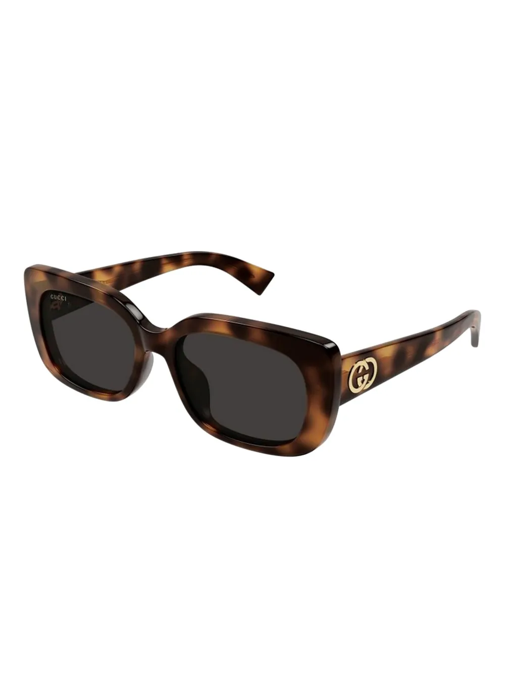 Gucci Interlocking G detail sunglasses - Bruin