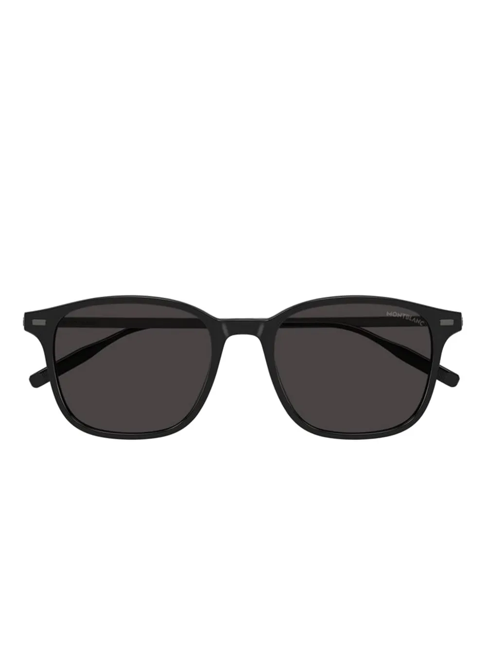Montblanc geometric-frame sunglasses - Nero