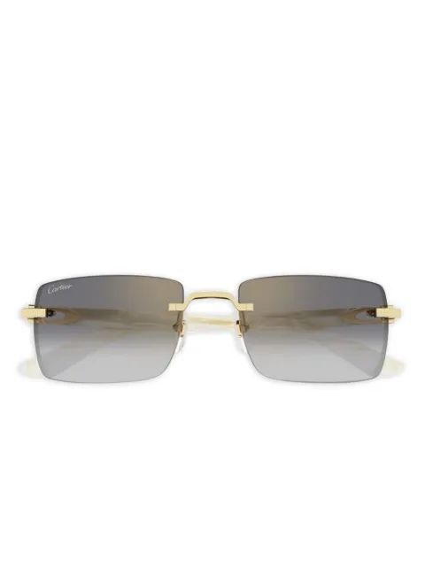Cartier Eyewear rectangle-frame sunglasses