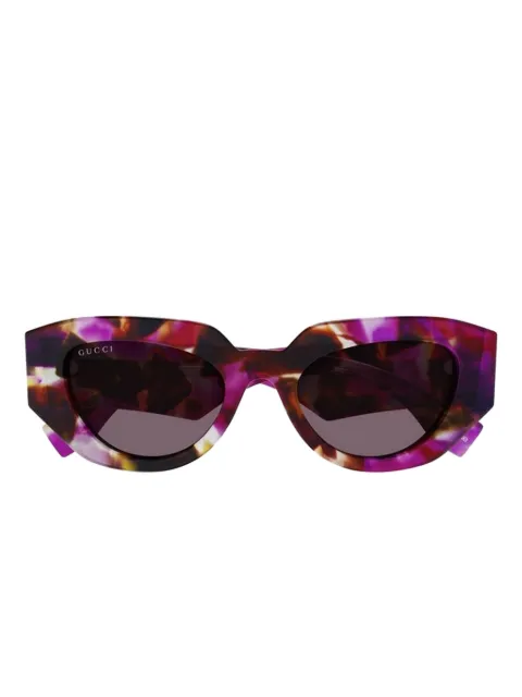 Gucci cat-eye frame sunglasses