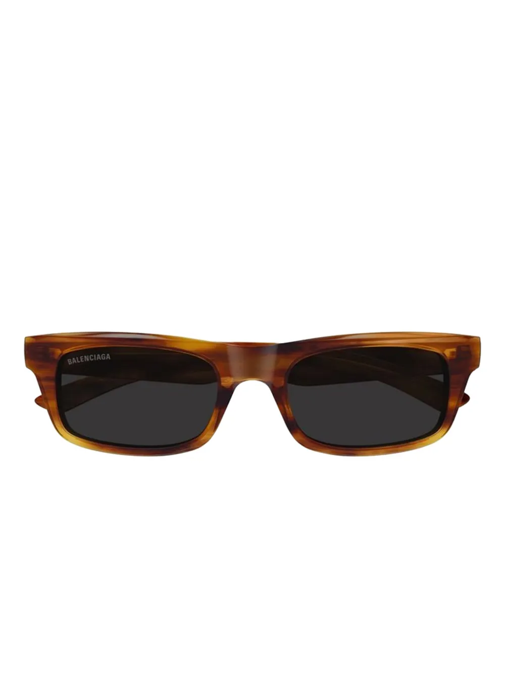 Balenciaga Eyewear rectangular-frame sunglasses - Braun