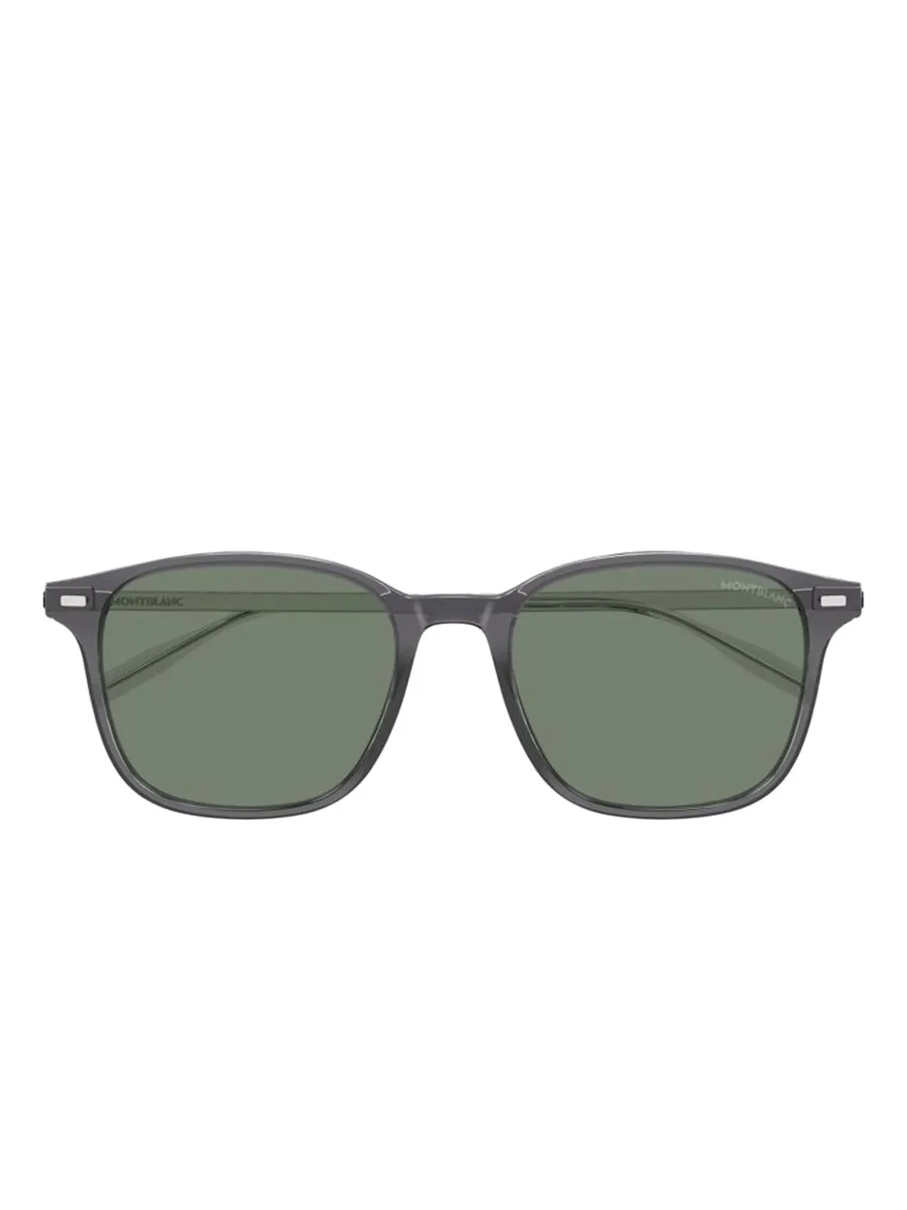 Montblanc grey round-frame sunglasses - Grigio