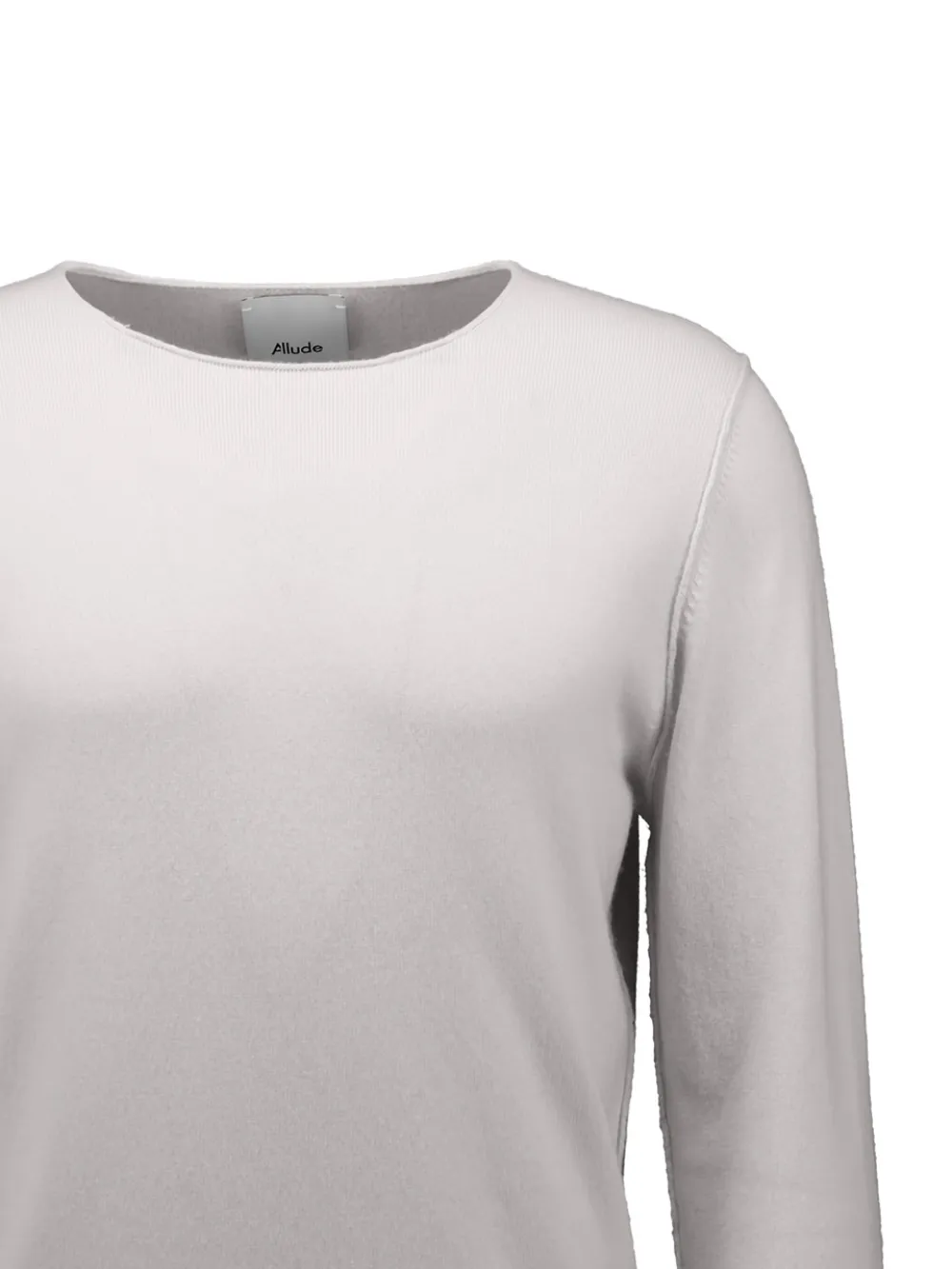 Allude long-sleeve crew-neck sweater - Grijs