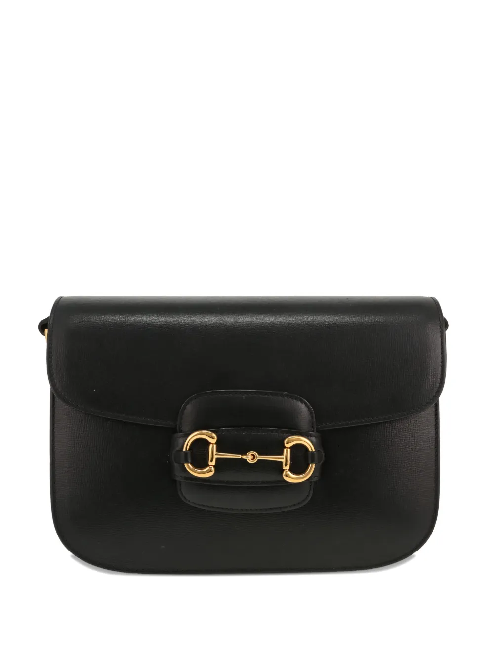 Gucci Pre-Owned 2020 1955 Horsebit leather shoulder bag - Nero