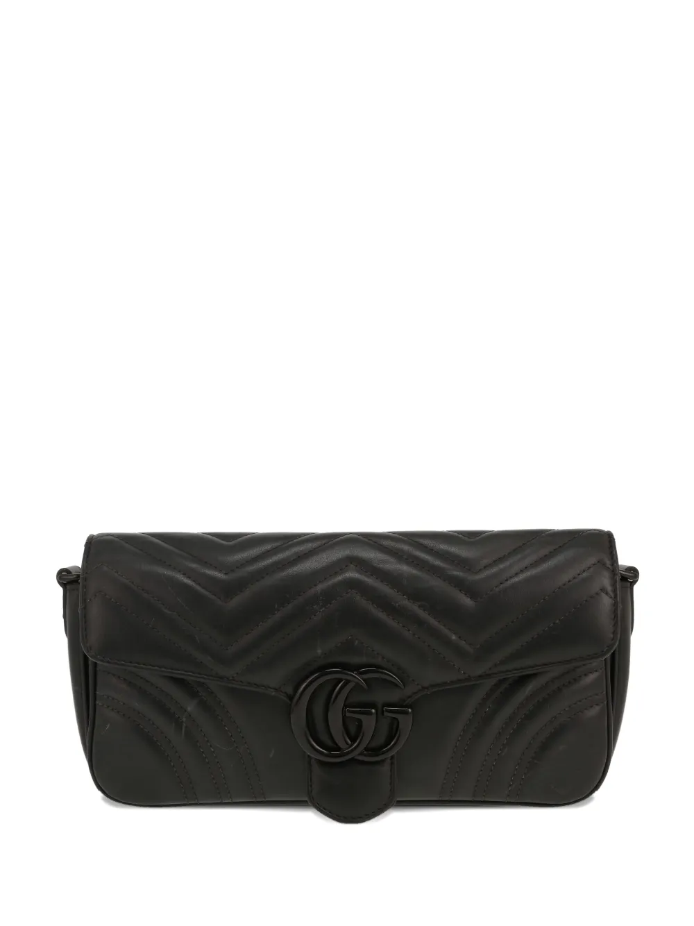 Gucci Pre-Owned 2020 quilted-leather shoulder bag - Black