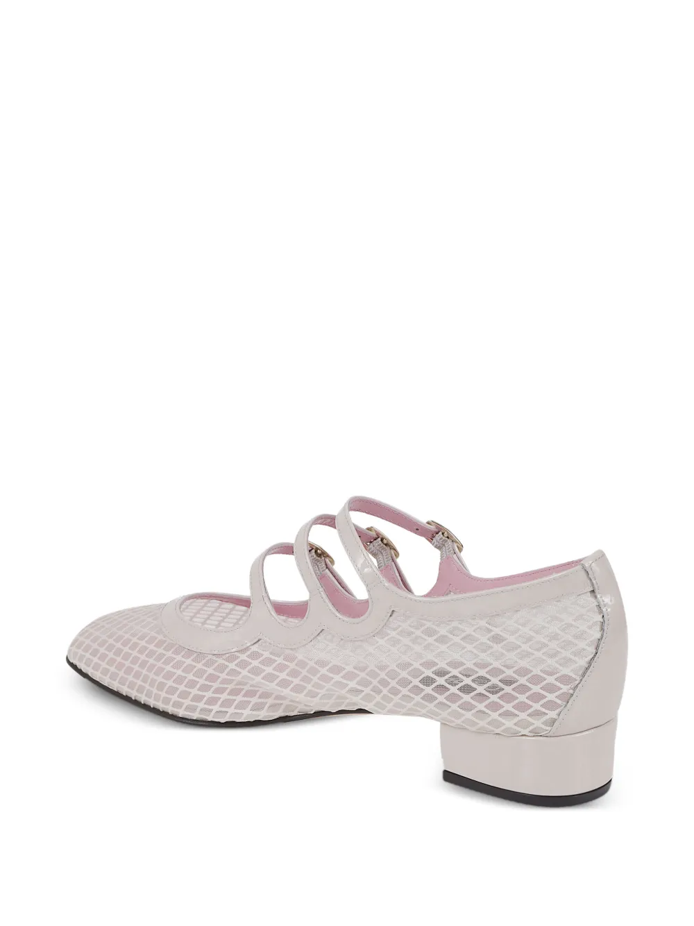 Carel Paris Ariana mesh-panel pumps Wit