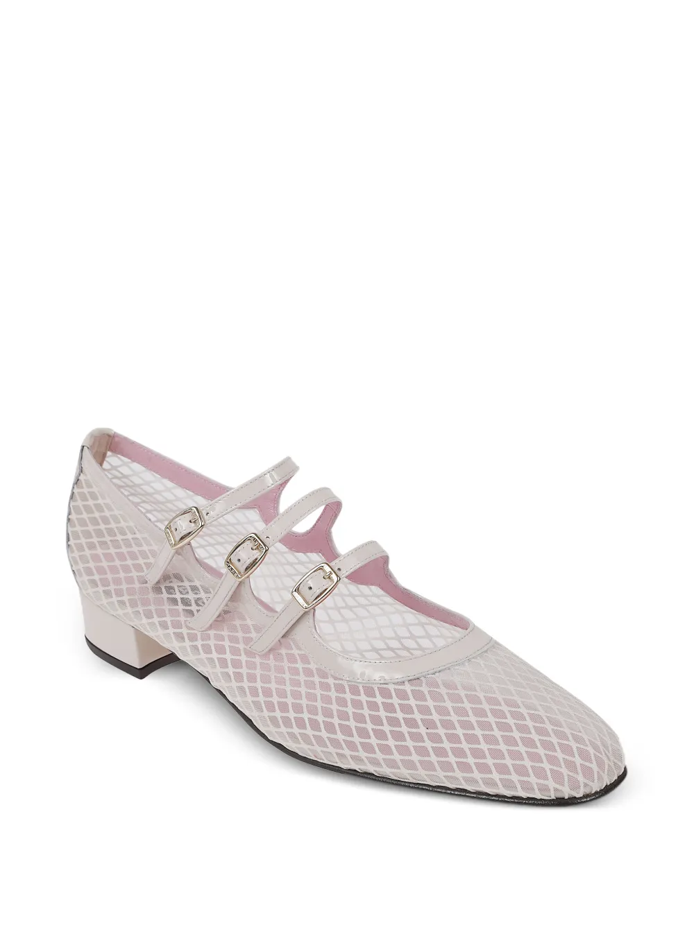 Carel Paris Ariana mesh-panel pumps Wit