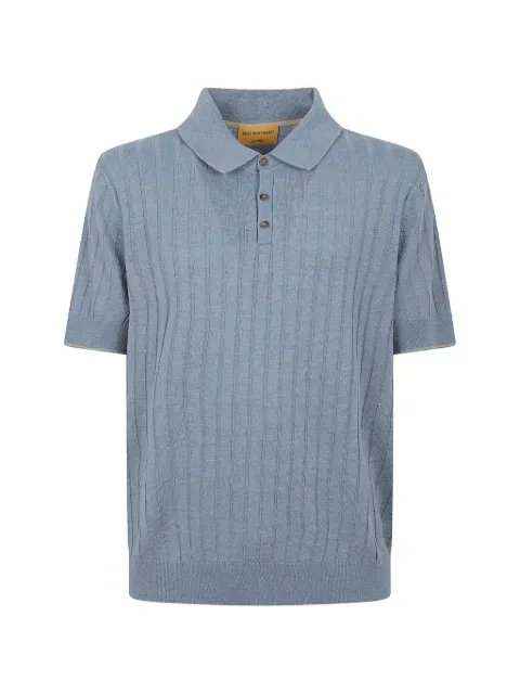 Guest In Residence Teddy ribbed-knit polo shirt
