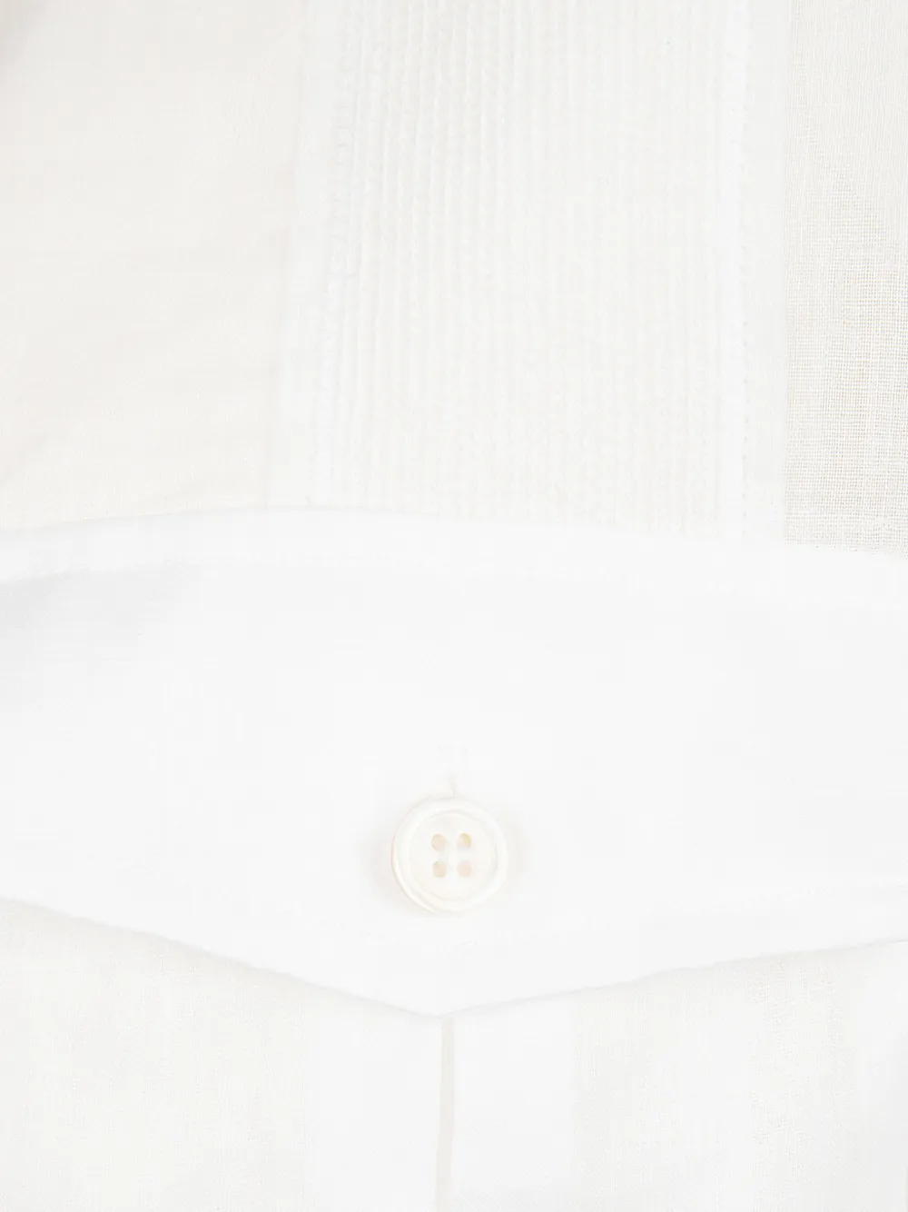 Ermanno Scervino Overhemd met gesmockt detail Wit