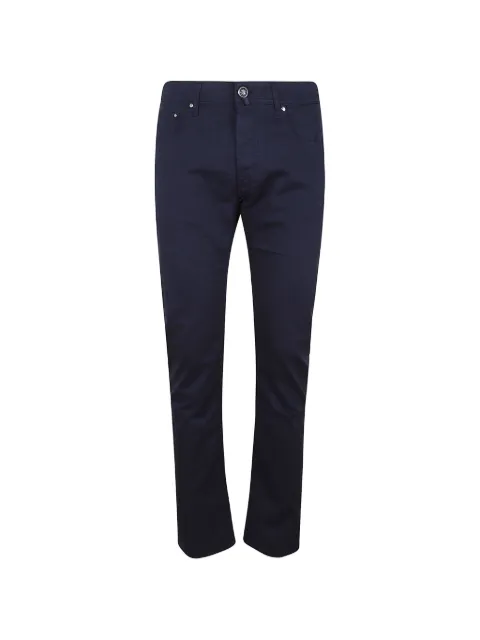 Jacob Cohën pantalones slim con parche del logo