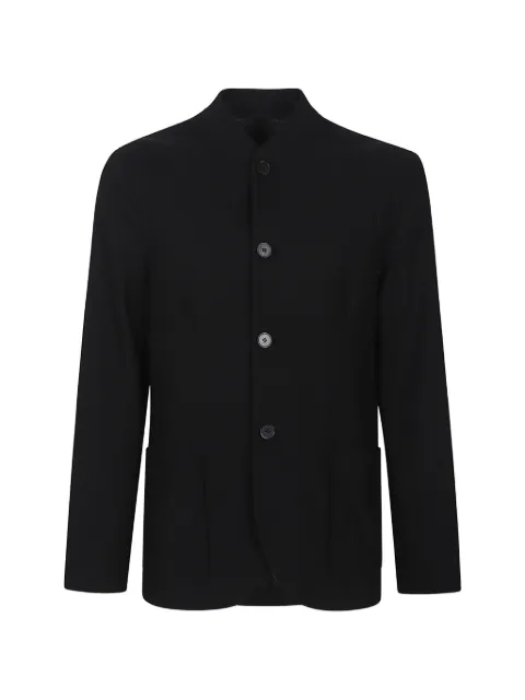 Harris Wharf London Nehru mandarin-collar button-up jacket