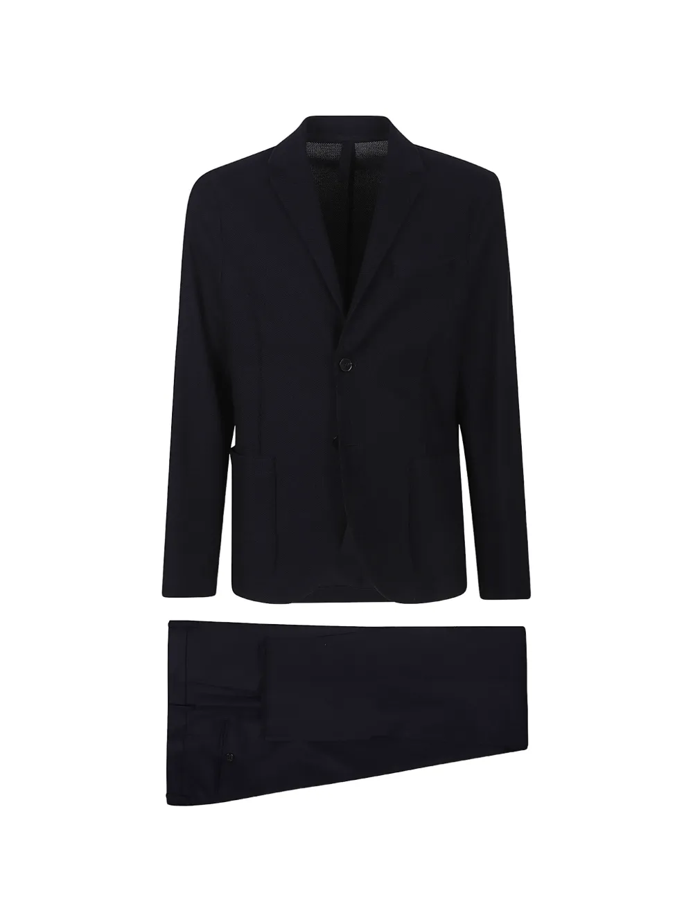 Harris Wharf London notched-lapel single-breasted blazer - Blu