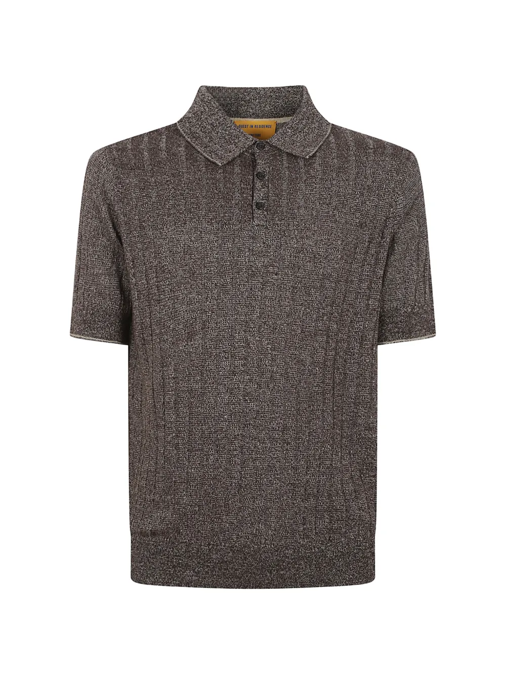 Guest In Residence Teddy polo shirt - Marrone