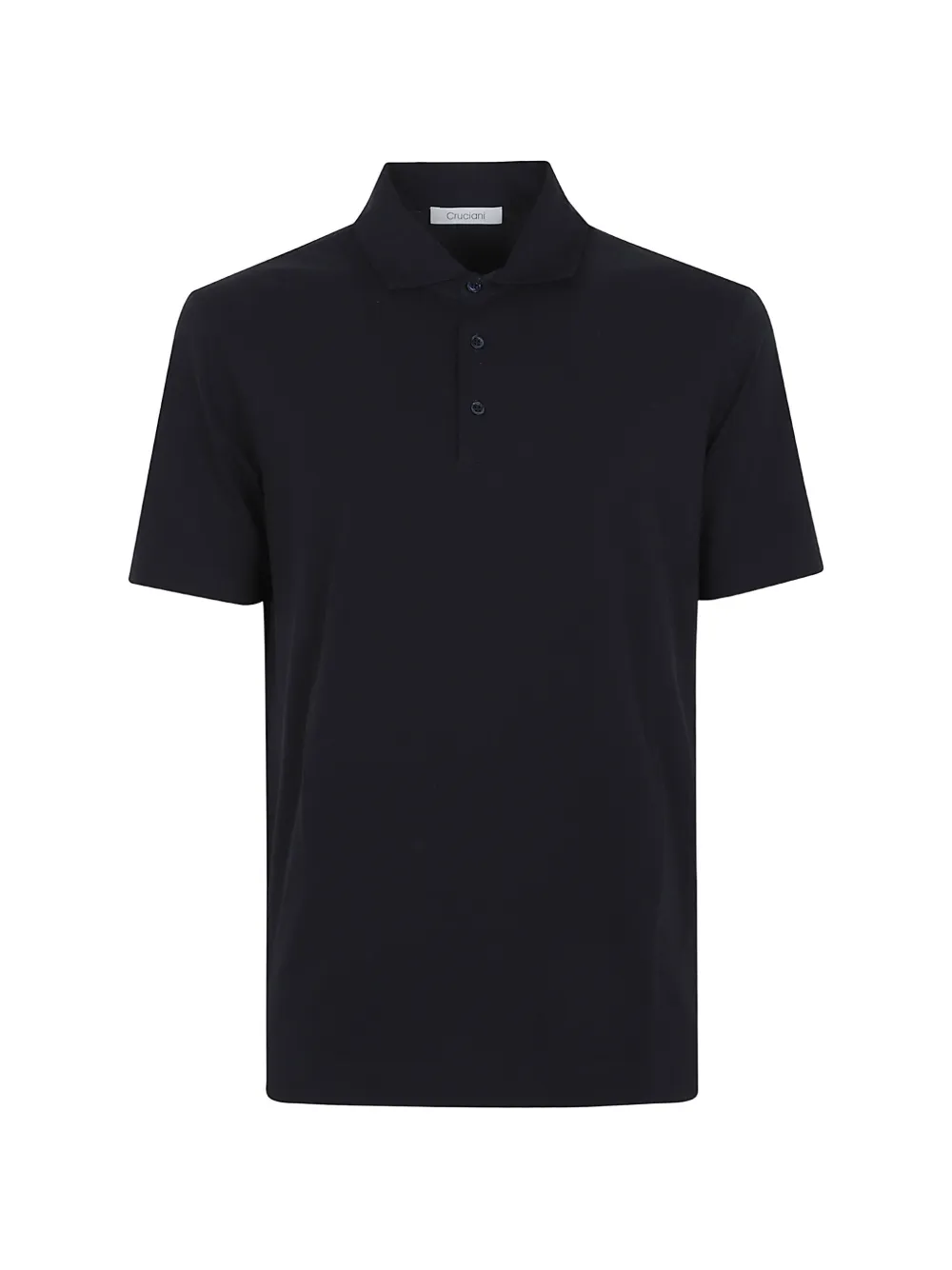 Cruciani short-sleeve polo shirt - Blu