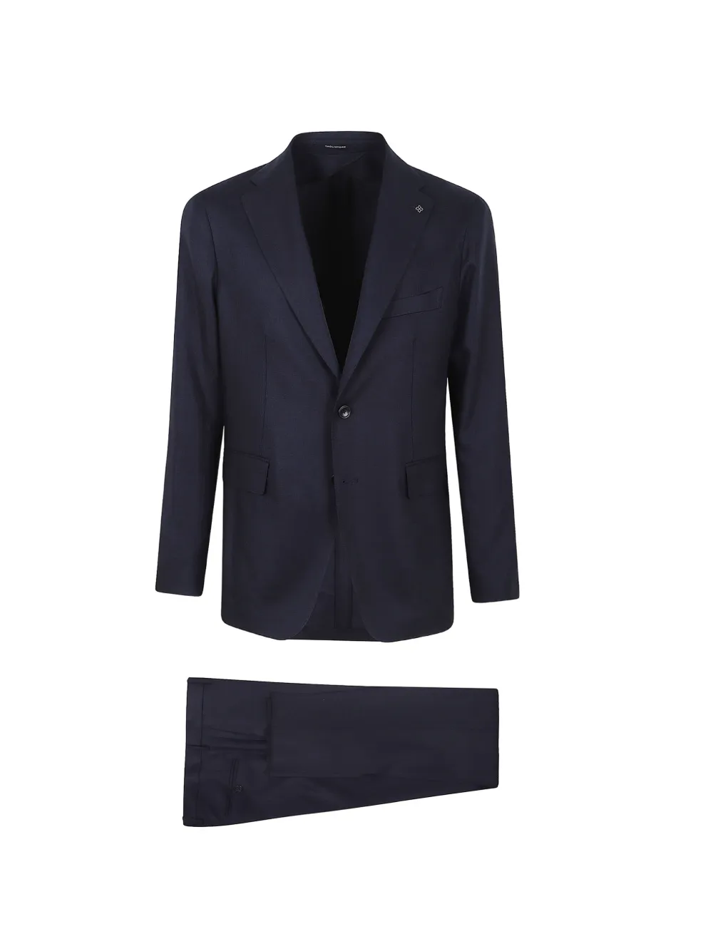 Tagliatore linen single-breasted suit - Blu