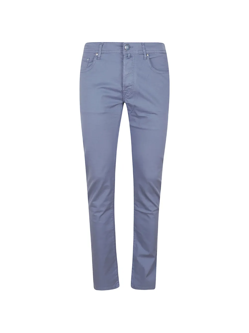 Jacob Cohën logo-patch skinny trousers - Blau