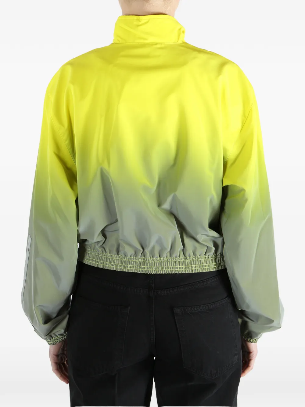 Alexander Wang Ombré jack met rits Geel